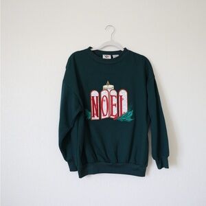 Green Noel Christmas Sweatshirt